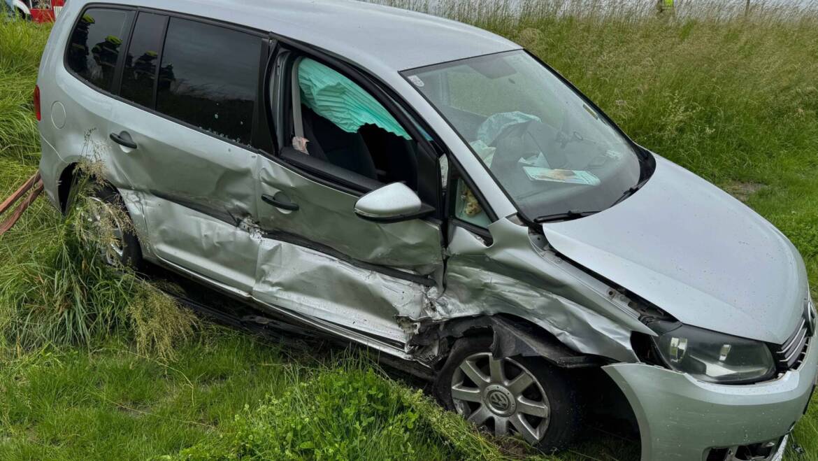 Verkehrsunfall im Kreuzungsbereich Linden