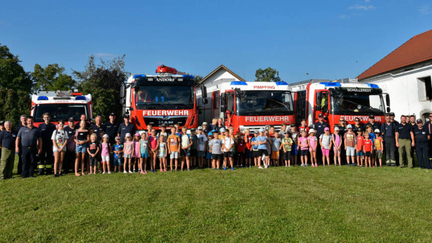 Ferienpassaktion der 4 Andorfer Feuerwehren