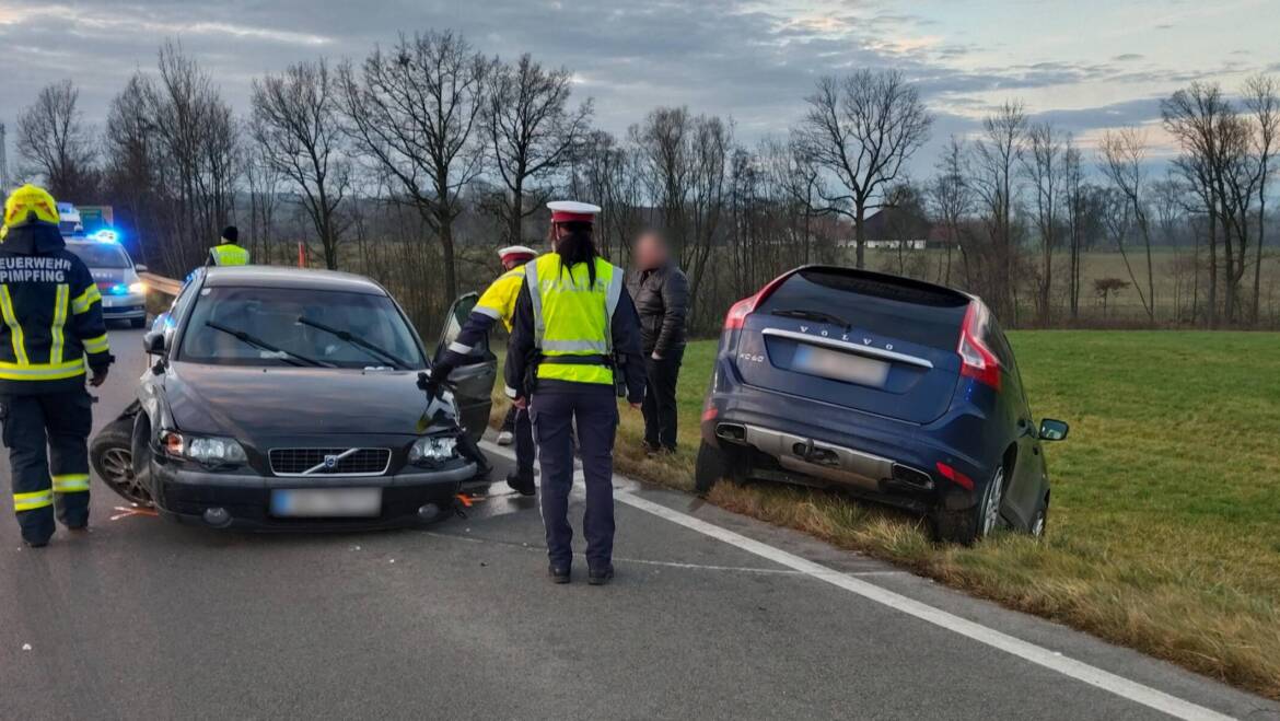 Verkehrsunfall auf der B137